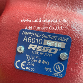 Rego 6010 6E19 Emergency Shut-Off Valve